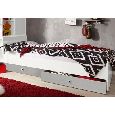 WIMEX Joker Bett - 140x200cm, Grau, Modern WIMEX Joker Bett - 140x200cm, Grau, Modern
