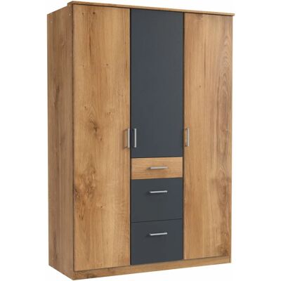 WIMEX Click Grau Kleiderschrank - Kleiderschrank WIMEX Click Grau Kleiderschrank - Kleiderschrank