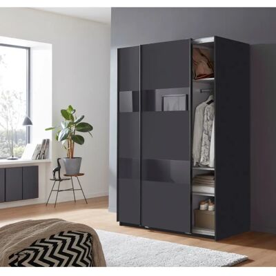 WIMEX Altona Kleiderschrank - Glaselement, Kompakt, Modern WIMEX Altona Kleiderschrank - Glaselement, Kompakt, Modern