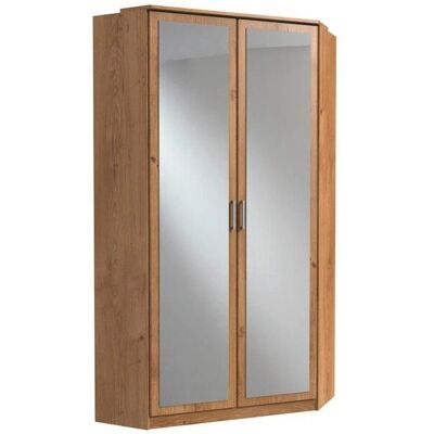 Wimex Click Eckkleiderschrank - Platzsparend, 2 Spiegeltüren, Made in Germany Wimex Click Eckkleiderschrank - Platzsparend, 2 Spiegeltüren, Made in Germany