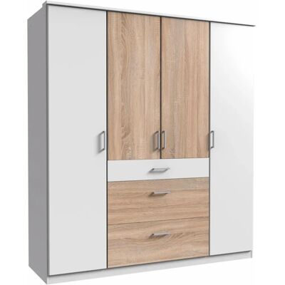 WIMEX Click Kleiderschrank - 4-türiger Moderner Schrank WIMEX Click Kleiderschrank - 4-türiger Moderner Schrank