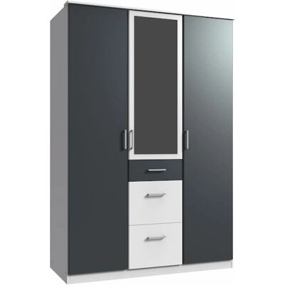 Wimex Click Kleiderschrank - Moderner 3-Türer mit Spiegel Wimex Click Kleiderschrank - Moderner 3-Türer mit Spiegel