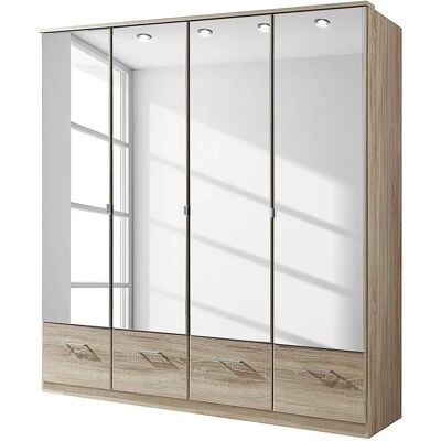 WIMEX Imago Kleiderschrank - 2 Türen, 2 Schubladen, Hellbraun - Kleiderschrank WIMEX Imago Kleiderschrank - 2 Türen, 2 Schubladen, Hellbraun - Kleiderschrank