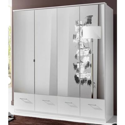 WIMEX Imago Kleiderschrank - 4-türig, Weiß, 179x199x58 cm WIMEX Imago Kleiderschrank - 4-türig, Weiß, 179x199x58 cm