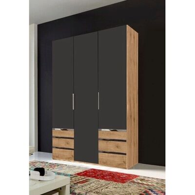 WIMEX Level Kleiderschrank - 3-türig, Grau/Beige WIMEX Level Kleiderschrank - 3-türig, Grau/Beige