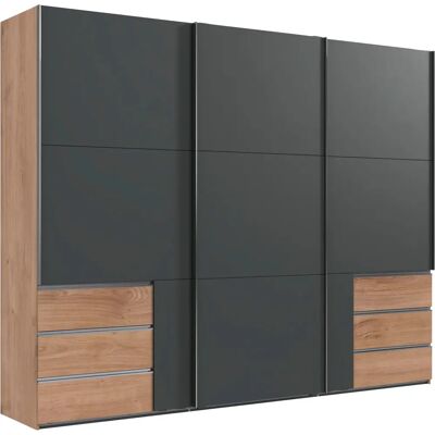 Wimex Level Schwebetürenschrank - 3 Türen, Kunststoff, 4 Einlegeböden Wimex Level Schwebetürenschrank - 3 Türen, Kunststoff, 4 Einlegeböden