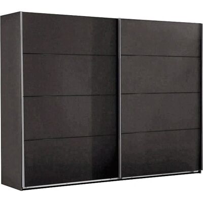 WIMEX Easy Kleiderschrank - 2 Türen, Modular, Grau, 270cm WIMEX Easy Kleiderschrank - 2 Türen, Modular, Grau, 270cm