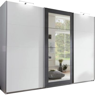 WIMEX Minden Schrank - 3 Türen, 3 Böden, 3 Kleiderstangen - Schrank WIMEX Minden Schrank - 3 Türen, 3 Böden, 3 Kleiderstangen - Schrank