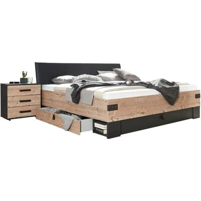 WIMEX Stockholm Stauraumbett - Grau - 180x200cm - Bett WIMEX Stockholm Stauraumbett - Grau - 180x200cm - Bett