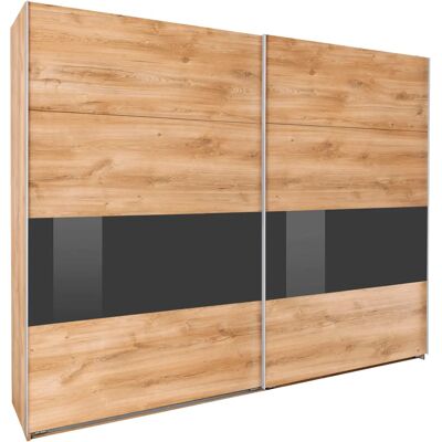 WIMEX Bramfeld Kleiderschrank - Glaselement, Verstellbare Regale WIMEX Bramfeld Kleiderschrank - Glaselement, Verstellbare Regale