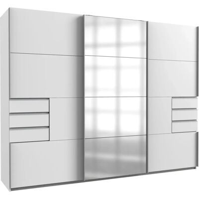 WIMEX Saigon Kleiderschrank - 3-Türen mit Spiegel - 270cm breit WIMEX Saigon Kleiderschrank - 3-Türen mit Spiegel - 270cm breit