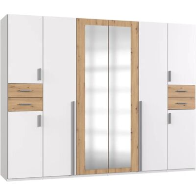WIMEX Vegas Kleiderschrank - Verstellbare Regale, 8 Türen WIMEX Vegas Kleiderschrank - Verstellbare Regale, 8 Türen