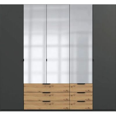 WIMEX Borneo Drehtürenschrank - 5 Türen, 225cm Breite, 208cm Höhe WIMEX Borneo Drehtürenschrank - 5 Türen, 225cm Breite, 208cm Höhe