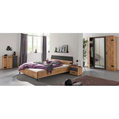 WIMEX Malmoe Nachttisch - 2 Schubladen, 52x38x40cm WIMEX Malmoe Nachttisch - 2 Schubladen, 52x38x40cm