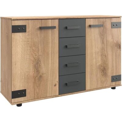 WIMEX Malmö 2-türiger Sideboard - Kommode WIMEX Malmö 2-türiger Sideboard - Kommode