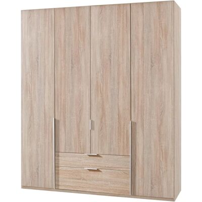 Wimex New York Kleiderschrank - 4-türig, 208cm Hoch, Braun Wimex New York Kleiderschrank - 4-türig, 208cm Hoch, Braun