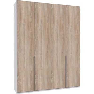 WIMEX New York Kleiderschrank - 180x236x58cm - Weiß WIMEX New York Kleiderschrank - 180x236x58cm - Weiß