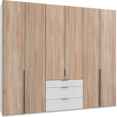 Wimex New York Kleiderschrank - 6-türig, Weiß, 270cm Wimex New York Kleiderschrank - 6-türig, Weiß, 270cm