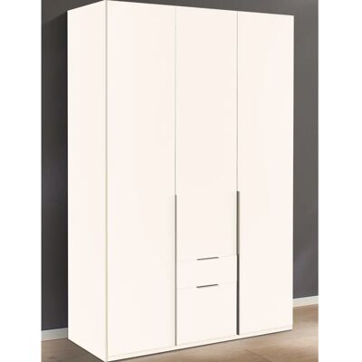 Wimex New York Kleiderschrank Weiß - 3-Türen, 208cm Hoch - Schranksystem Wimex New York Kleiderschrank Weiß - 3-Türen, 208cm Hoch - Schranksystem