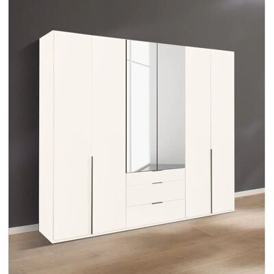 WIMEX New York Kleiderschrank - Spiegeltüren, 6 Türen WIMEX New York Kleiderschrank - Spiegeltüren, 6 Türen