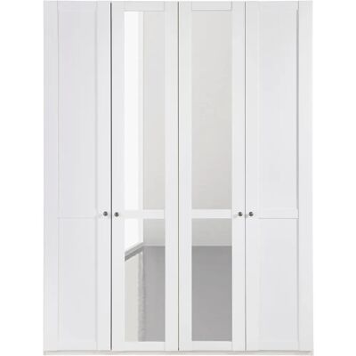 Wimex New York Kleiderschrank - 4 Türen, Spiegel, 180x58x208 cm Wimex New York Kleiderschrank - 4 Türen, Spiegel, 180x58x208 cm