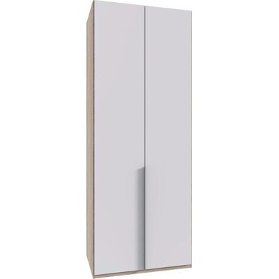WIMEX New York Kleiderschrank - Modern, Weiß, 2-türig WIMEX New York Kleiderschrank - Modern, Weiß, 2-türig