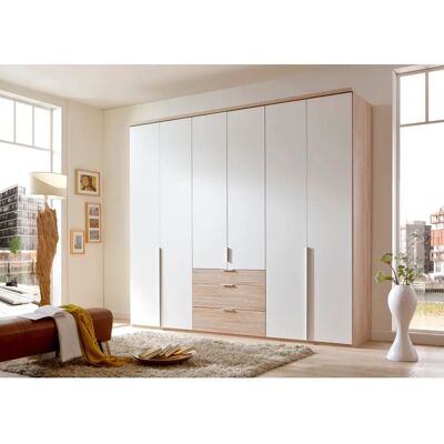 Wimex New York Kleiderschrank - 270x236x58cm, 6 Türen, Weiß Wimex New York Kleiderschrank - 270x236x58cm, 6 Türen, Weiß