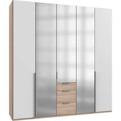 WIMEX New York Kleiderschrank - modern mit Spiegel, flexibel WIMEX New York Kleiderschrank - modern mit Spiegel, flexibel