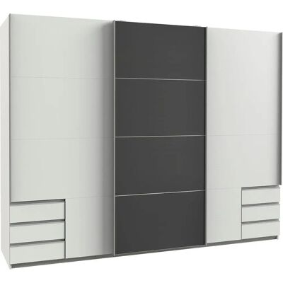 WIMEX Valencia Weiß Glas Schrank - Schrank WIMEX Valencia Weiß Glas Schrank - Schrank