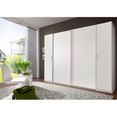 WIMEX Lotto Kleiderschrank - 4-Tür Weiß WIMEX Lotto Kleiderschrank - 4-Tür Weiß