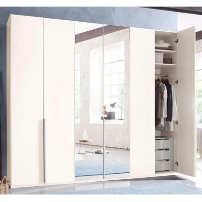 WIMEX New York Kleiderschrank - 6-türig, Weiß, 270cm WIMEX New York Kleiderschrank - 6-türig, Weiß, 270cm