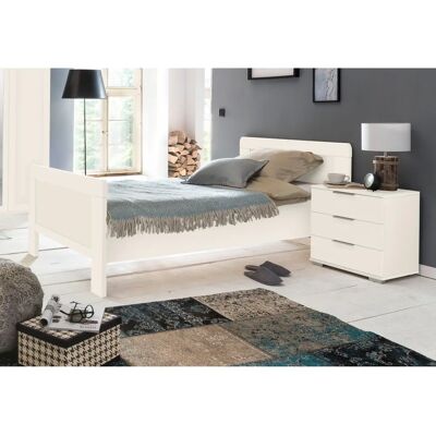 Wimex Nadja Bett - 100x200 Weiß - Bett Wimex Nadja Bett - 100x200 Weiß - Bett