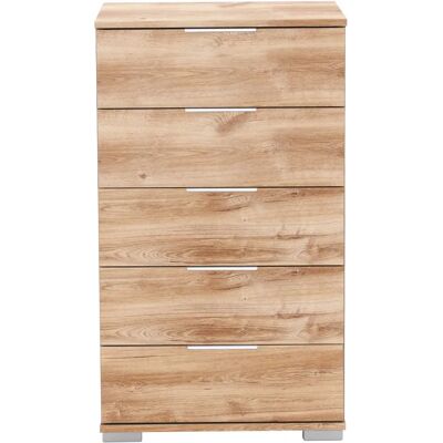 WIMEX Easy Schubkastenkommode - 5 Schubladen, braun, 49x102x41 cm WIMEX Easy Schubkastenkommode - 5 Schubladen, braun, 49x102x41 cm