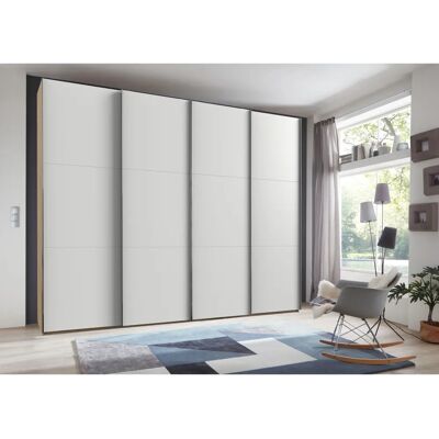 WIMEX Weiß Schiebetürenschrank - Kleiderschrank WIMEX Weiß Schiebetürenschrank - Kleiderschrank