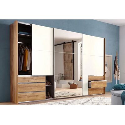 WIMEX Moderner Kleiderschrank mit Spiegeltür - Schrank WIMEX Moderner Kleiderschrank mit Spiegeltür - Schrank
