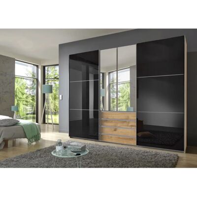 WIMEX Magic - 300x236cm Grau Schwebetürenschrank WIMEX Magic - 300x236cm Grau Schwebetürenschrank