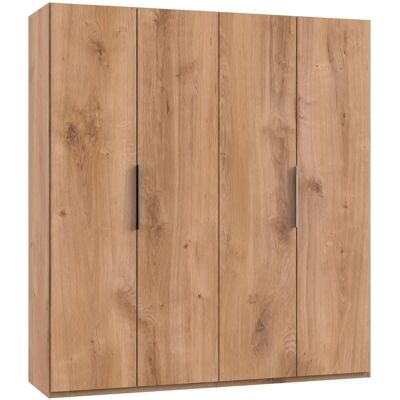 Wimex Level Kleiderschrank - 4-türig, Braun, 200x58x216 cm Wimex Level Kleiderschrank - 4-türig, Braun, 200x58x216 cm