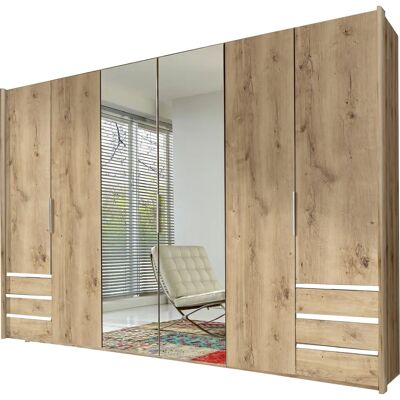WIMEX Level by fresh to go Kleiderschrank - 6-türig mit Spiegel WIMEX Level by fresh to go Kleiderschrank - 6-türig mit Spiegel