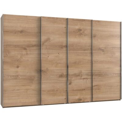 WIMEX Level Moderner Kleiderschrank - 4 Türen, Braun, 350cm WIMEX Level Moderner Kleiderschrank - 4 Türen, Braun, 350cm