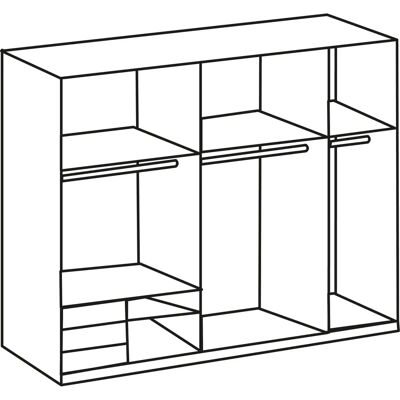 WIMEX Level by fresh to go Kleiderschrank - Geräumiger Stauraum - Modernes Design WIMEX Level by fresh to go Kleiderschrank - Geräumiger Stauraum - Modernes Design