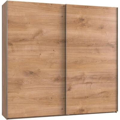 WIMEX Braun Schiebetürenschrank - 250x65x236cm - 2 Türen - Modernes System WIMEX Braun Schiebetürenschrank - 250x65x236cm - 2 Türen - Modernes System