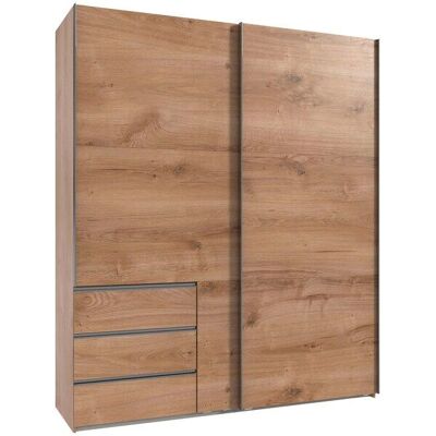 WIMEX Level Schwebetürenschrank - 2 Türen, 2 Stangen, 3 Böden WIMEX Level Schwebetürenschrank - 2 Türen, 2 Stangen, 3 Böden