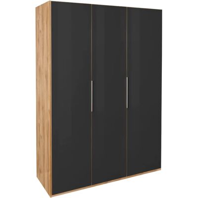 Wimex Moderner Kleiderschrank mit Glastüren - 3-Tür, 150cm Breit Wimex Moderner Kleiderschrank mit Glastüren - 3-Tür, 150cm Breit