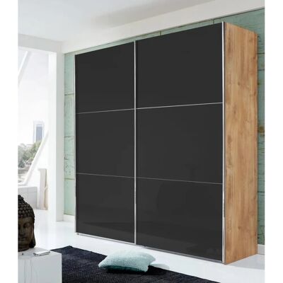 WIMEX Level Schwebetürenschrank - 250x236x65 cm - Grau WIMEX Level Schwebetürenschrank - 250x236x65 cm - Grau