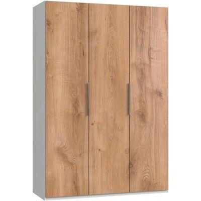 Wimex Level Kleiderschrank - Weiß / Eiche - 3 Türen Wimex Level Kleiderschrank - Weiß / Eiche - 3 Türen