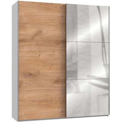 WIMEX Level Weiß Schrank mit Spiegel - Schrank WIMEX Level Weiß Schrank mit Spiegel - Schrank