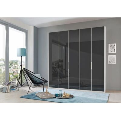 WIMEX Level Kleiderschrank - Moderner Glastürenschrank WIMEX Level Kleiderschrank - Moderner Glastürenschrank