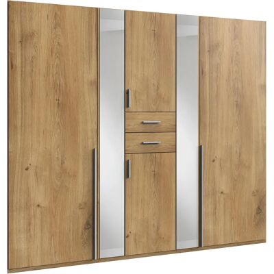WIMEX Vanea Kleiderschrank - Platzsparend, 6 Türen, Braun WIMEX Vanea Kleiderschrank - Platzsparend, 6 Türen, Braun
