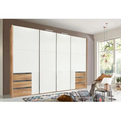 WIMEX Moderner Schwebetürenschrank 4-türig - Kleiderschrank WIMEX Moderner Schwebetürenschrank 4-türig - Kleiderschrank