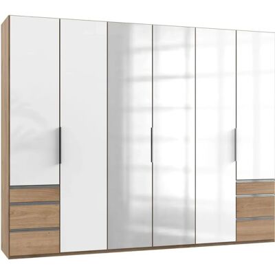 WIMEX Level Kleiderschrank - Glastüren & Spiegel - 300x236cm WIMEX Level Kleiderschrank - Glastüren & Spiegel - 300x236cm